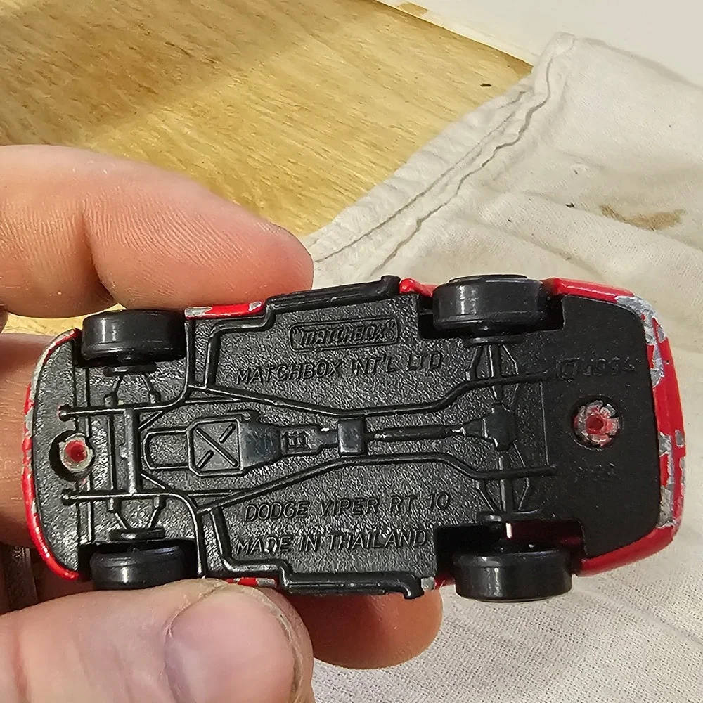 Matchbox Dodge Viper RT/10 1993 & Disney Pixar Cars Ramone Red Diecast Lot
